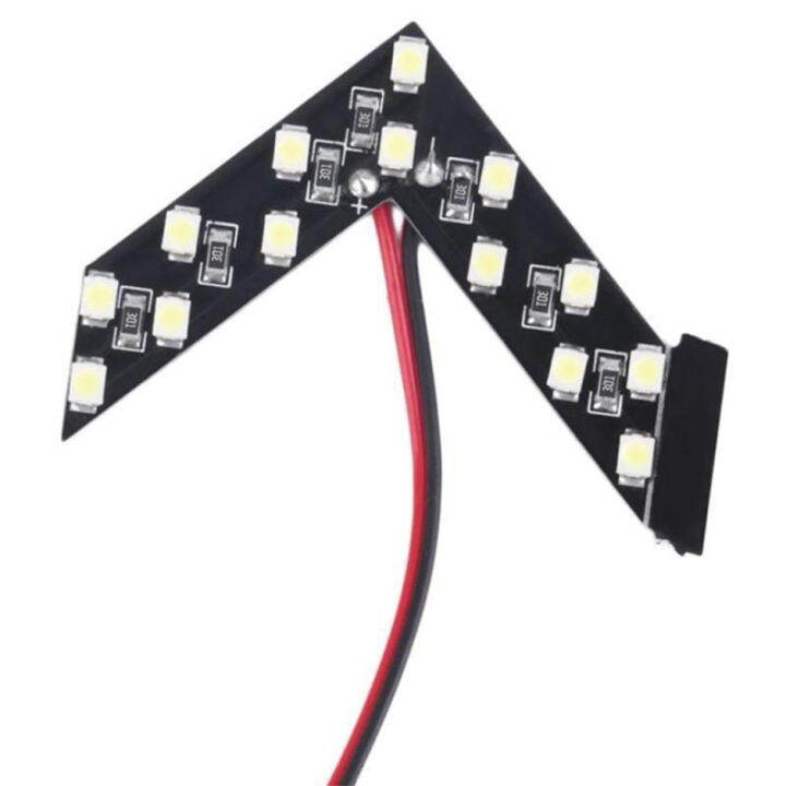 xinsu-ไฟเลี้ยว-led-2ชิ้น12v-สำหรับรถยนต์ไฟบอกสถานะลูกศร-led-14smd-สำหรับกระจกมองหลังรถยนต์