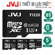 Thẻ nhớ JVJ 64GB 32GB 16GB 8GB 4GB tốc độ cao - thẻ nhớ chuyên dụng điện thoại, thẻ game, máy tính bảng, loa đài, camera BH 5 năm, 1 đổi 1, Samsung, Oppo, Xiaomi, điện thoại android thumbnail