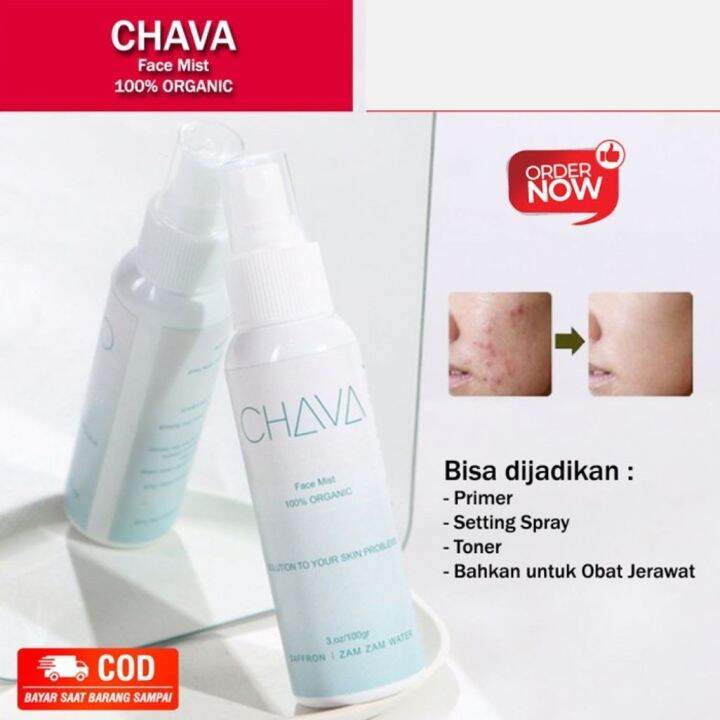 CHAVA FACEMIST BY CHAIZA 100ml / Chava Face mist Safron Zamzam 100gr