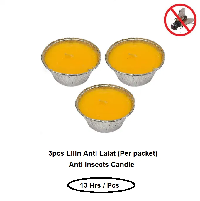 Mosquito Repellent Candles / Anti Insects Candle / Lilin Anti Lalat