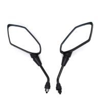 Motorcycle Rearview Mirror Scooter E-Bike Rearview Mirrors Electrombile Back Side Convex Mirror 8mm 10mm Carbon Fiber