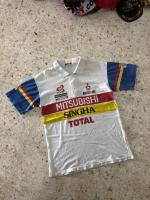 Vintage mitsubishi  polo shirt