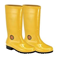 KORAKOH 7000 Rubber Boot (Yellow) Industrial Plastic Shoes Kasut Boot Getah KuningKasut Hujan