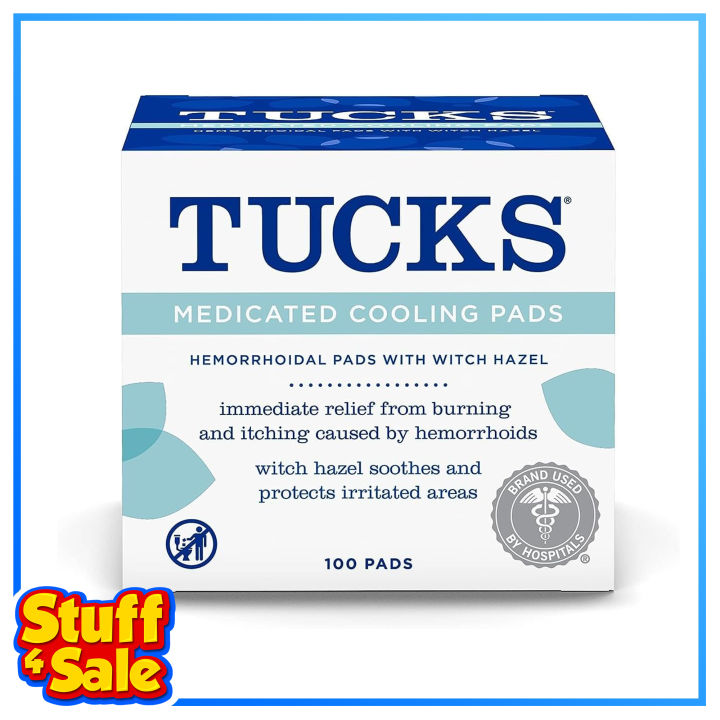 Tucks Medicated Cooling Pads Powder Fresh