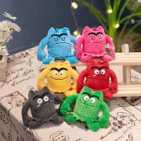 ✜ 6Pcs The Color Monster Plush Stuffed Doll Kawaii Emotion Cushion Cute Monster Children Toy For Kids Christmas Birthday Gifts