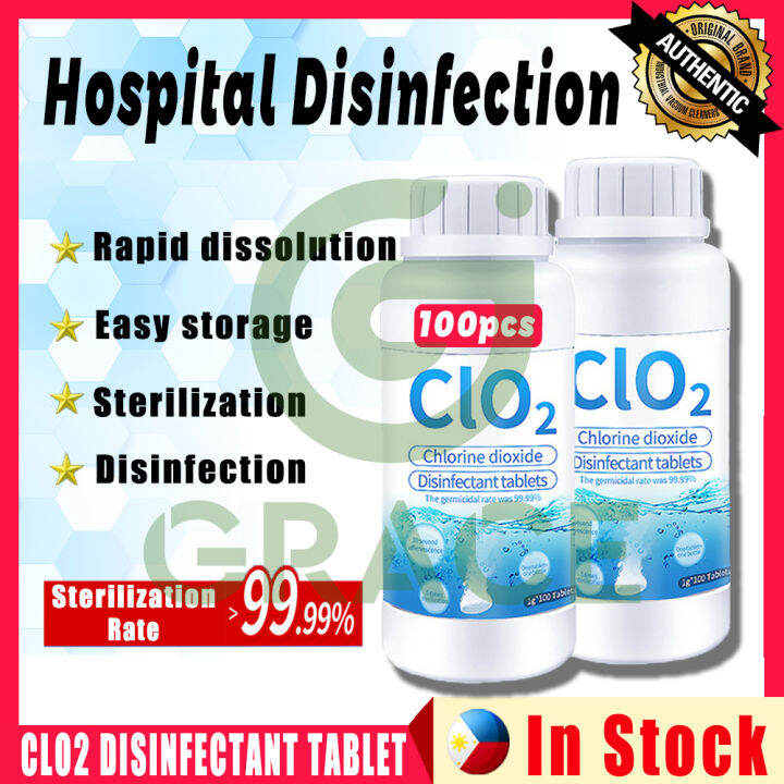 Chlorine Dioxide Disinfectant Solution Tablet Disinfection Chemical