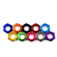 20 Pcs M3 M4 M5 M6 Berwarna Aluminium Alloy Kacang Hex Hexagon Nut untuk Baut Sekrup