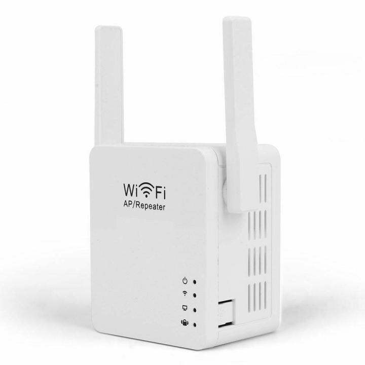 wifi-repeater-2antenna-ตัวกระจายสัญญาณให้แรงชัดเจน-แบบมีสองเสารับสัญญาณ