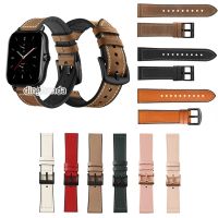 Genuine Leather Silicone Watch Band Strap for Huami Amazfit GTS 2e GTS2 mini GTS3 【BYUE】