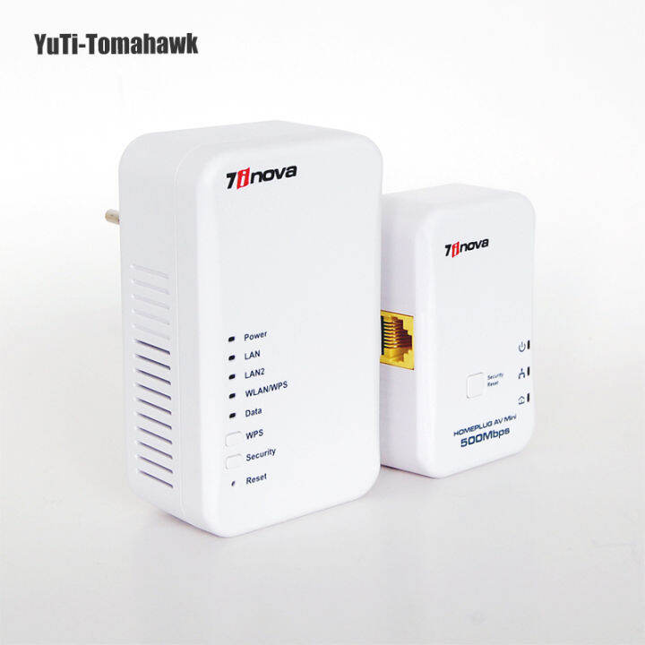 500Mbps Powerline Speed 300Mbps Wireless/Wired Speed Homeplug AV