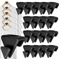 【LZ】℡♝  Espaço economizando cabides ganchos conector triângulos guarda-roupa extensor de armário organizador de roupas gancho 12pcs