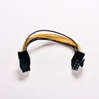 18cm/ 7.8 6 Pin Feamle to 8 Pin Male PCI Express Power Converter Cable CPU Video Graphics Card 6Pin to 8Pin PCIE Power Cable