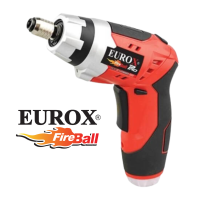 EUROX ไขควงไร้สาย3.6 V สว่านไร้สาย รุ่น Li-Ion Cordless Screw Driver - สีแดง/ดำ ไขควงไร้สาย ไขควงไฟฟ้าขนาดเล็ก ไขควงอเนกประสงค์ พับเก็บได้ 90 องศา