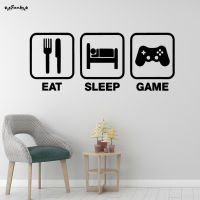 SUC Wall Sticker Gamer Decals Removable Decoration For Boys Kids Playroom Bedroom