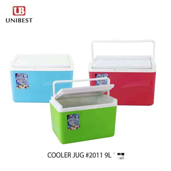 Ice Box Chest Insulated Cooler Jug 9 Liters or 15 Liters Ice Box Cooler
