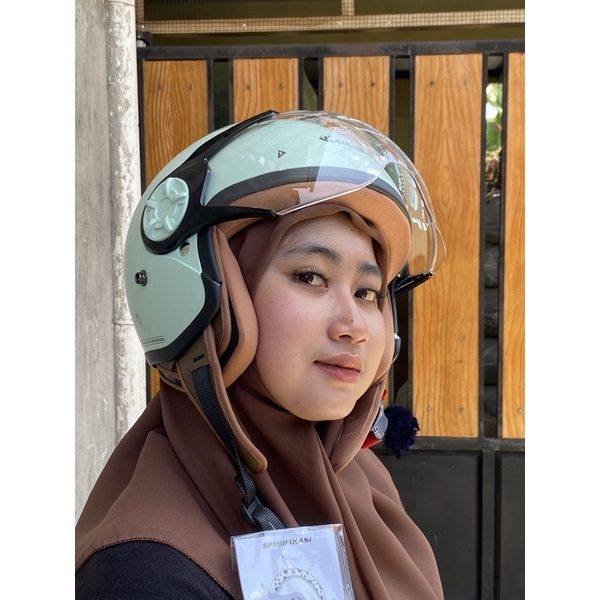 Helm Cargloss Yrh Hijab Ori Helm Hijab Cargloss Lazada Indonesia