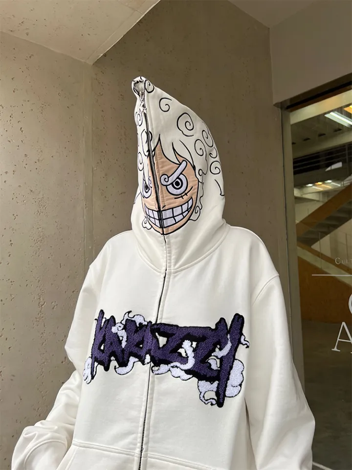 Kakazzy national tide brand oversize hooded sweater for men