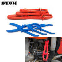 OTOM รถจักรยานยนต์ท่อน้ำหยุดคลิป Tube ท่อ Clamp เครื่องมือถังน้ำมันเชื้อเพลิงหลีกเลี่ยงการรั่วไหลของน้ำมันสำหรับรถมอเตอร์ไซด์ ATV UTV Universal Parts-lihaichao