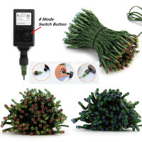 10M 20M 30M 50M 100M Waterproof LED String Lights 24V EU US Outdoor Garland for Christmas Trees Xmas Party Wedding Decoration