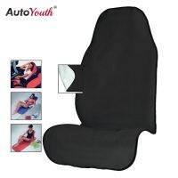 卍✘ AUTOYOUTH Towel Car Seat Cover for Athletes Fitness Gym Running Beach Swimming Outdoor Water Sports Machine Washable - Black