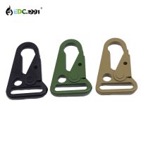 3PCS Outdoor Metal Hook Buckle Olecranon Keychain Clasp Tactical Spring Carabiner Webbing Gun Strap Sling Snap EDC Gear Bag Accessories