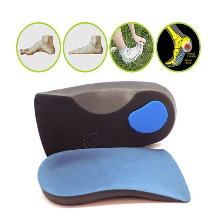 SGS Anti Microbial Over Pronation Fallen Arches Flat Feet Shoe Inserts