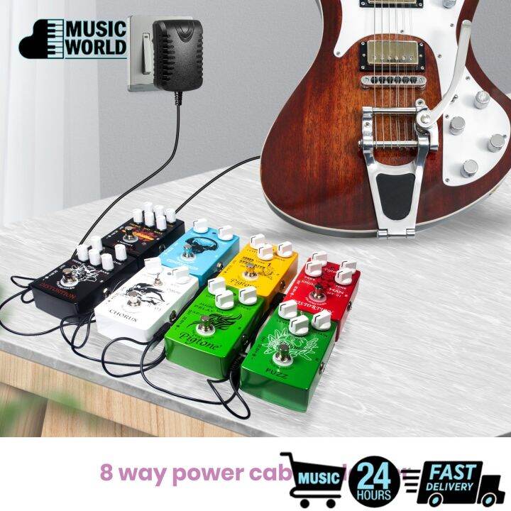 Professional noise reduction adapter Guitar Effect Pedal Power Supply