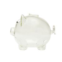 Korean TV Series Squid Game Piggy Bank Money Bank Borosilicate Glass Cute Piggy Bank Home Furnishings