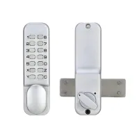 Mechanical Digital Door Lock Waterproof Inligent Electronic Lock Push Button Keypad Keyless Code Combination Lock Set