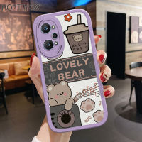 เคสมือถือ Hontinga สำหรับ Realme XT X2 X Realme Q5 GT Neo 3T Neo2 Neo 2เคสโทรศัพท์ลายการ์ตูนหมีซิลิโคนนิ่มหนังน่ารักเคสป้องกันกล้องคลุมทั้งหมดเคสหลังกันกระแทกสำหรับเด็กผู้หญิง