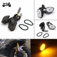 สัญญาณเลี้ยว LED ไฟส่งสัญญาณโคมไฟฟลัชเมาท์สำหรับยามาฮ่า YZF R6 R1 R6S มอเตอร์ไซค์เป็นอุปกรณ์ตกแต่ง