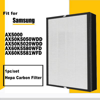 สำหรับ Electronics เครื่องฟอกอากาศ AX50K5050WDD AX50K5020WDD AX60K5580WFD AX60K5581WFD HEPA Carbon FILTER CFX-D100D