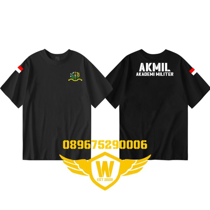 Kaos Baju Akademi Militer Akmil Lazada Indonesia