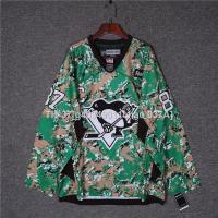 ♘ g40349011chao 037A เสื้อยืด ทรงหลวม ปักลายพราง Nhl Hockey Jersey สไตล์ฮิปฮอป เรโทร