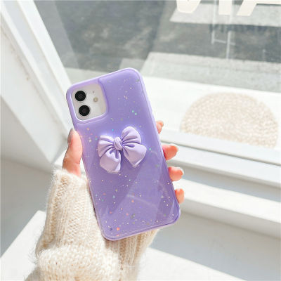 Luxury Bling Glitter Dream Sequin Bow Shockproof Soft Phone Case For iphone 12 Pro 11 Pro Max Xs XR 7 8 Plus SE2 Full Back Cover