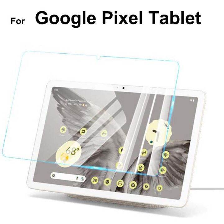 กระจกนิรภัยใสปกป้องหน้าจอสำหรับ-google-pixel-tablet-แท็บเล็ตฟิล์มป้องกัน-pixeltablet-ฟิล์มปกป้องหน้าจอเหนียวผิว