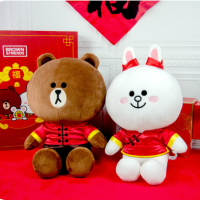 【เพื่อน】ตุ๊กตากระต่าย Cony หมีสีน้ำตาลตุ๊กตาการ์ตูนน่ารักของเล่นตุ๊กตาของเล่นยัดไส้ของขวัญวันเกิดเด็กของขวัญงานแต่งงานคริสต์มาสปีใหม่