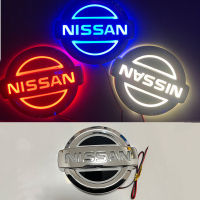 ไฟโลโก้รถ LED Nissan 5D สำหรับ Nissan Tiida X-Trail Livina Cedric-อัพเกรดสัญลักษณ์อัตโนมัติ