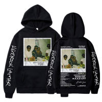 2023 NEWRapper Kendrick Lamar Good Kid Hoodie ผู้ชายผู้หญิง Hip Hop เพลงอัลบั้ม Graphic Hooded Sweatshirts ขนาดใหญ่แฟชั่น Streetwear