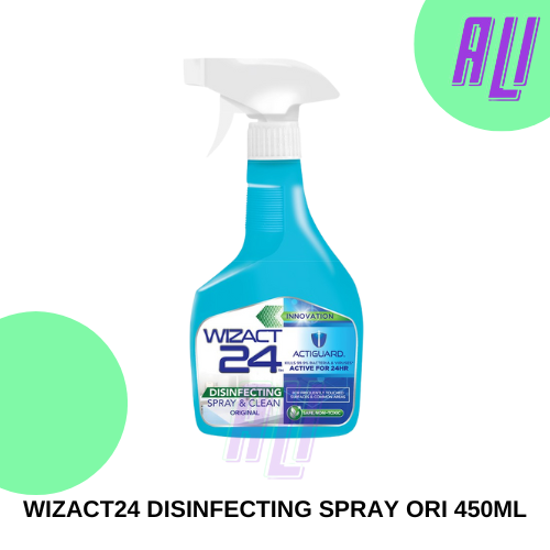 WIZACT24 DISINFECTING SPRAY ORI 450ML Lazada