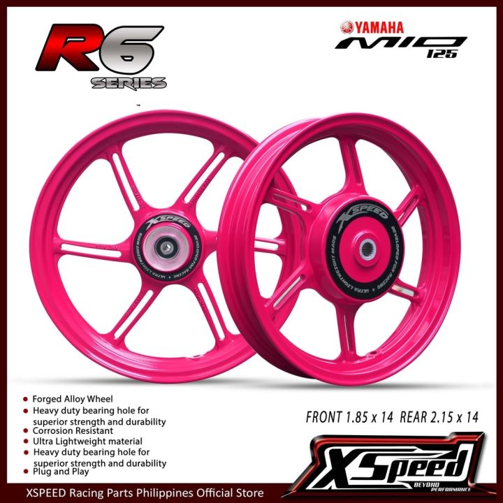 XSPEED Mags R6 for Mio 125 MXI 125 Soul i 125 M3 Ultra Lightweight 6 ...