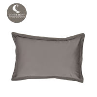 LOFTYSOFT ปลอกหมอน Cotton Silk 550 เส้นด้าย Elegance Collection - Sepia Brown