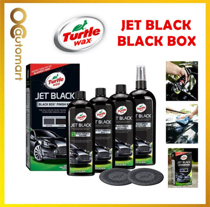 Turtle Wax Jet Black Black Box Kit T3kt Lazada