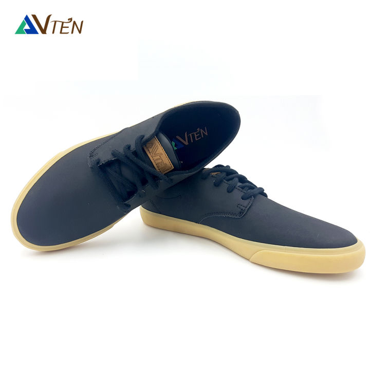 รองเท้า-vten-รุ่น-อินทนนท์-สีดำ-inthanon-derby-sneaker-black