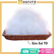 Bông gòn nhân tạo Hafuto phân loại 500gram dùng nhồi gối, thú bông, làm mây trang trí thumbnail