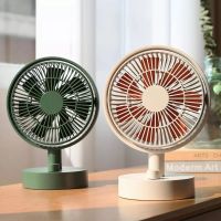 Xiaomi Youpin Desktop Fan Shaking Head Intelligent Digital Display Mini Cooling Fan Type-C Rechargeable Portable Low Noise Fan