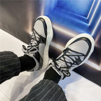 Fashion Designer Men Shoes Platform Dissolve Thick Shoes For Man Canvas Shoes Men Sneakers Zapatos Hombre Student Shoes