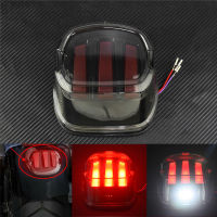 Motorcycle LED Tail Light ke License Plate Turn signal Light Rear Stop Lamp For Harley Sporster Touring Dyna Road King Fatboy