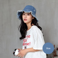 Sunhat Collapsible Hat Fisherman Hat Four Seasons Hat Panama Cap Hat Men Women Fashion Washed Denim Hat Bucket Hat