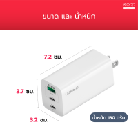 [ทักแชทรับคูปอง]  Eloop C5 ???????????? PD 65W GaN l QC 4.0 l PPS 3 Port Output Adapter ???????? ???????? Macbook Notebook Laptop ????????????? iPhone Samsung ????????????????